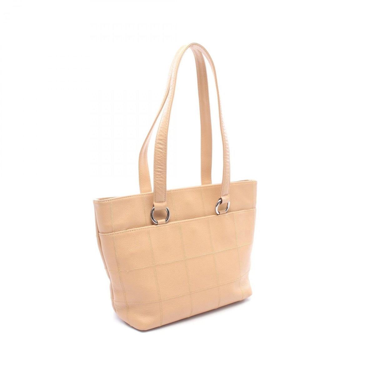CHANEL Beige Chocolate bar Grained Calfskin leather 2101219910703