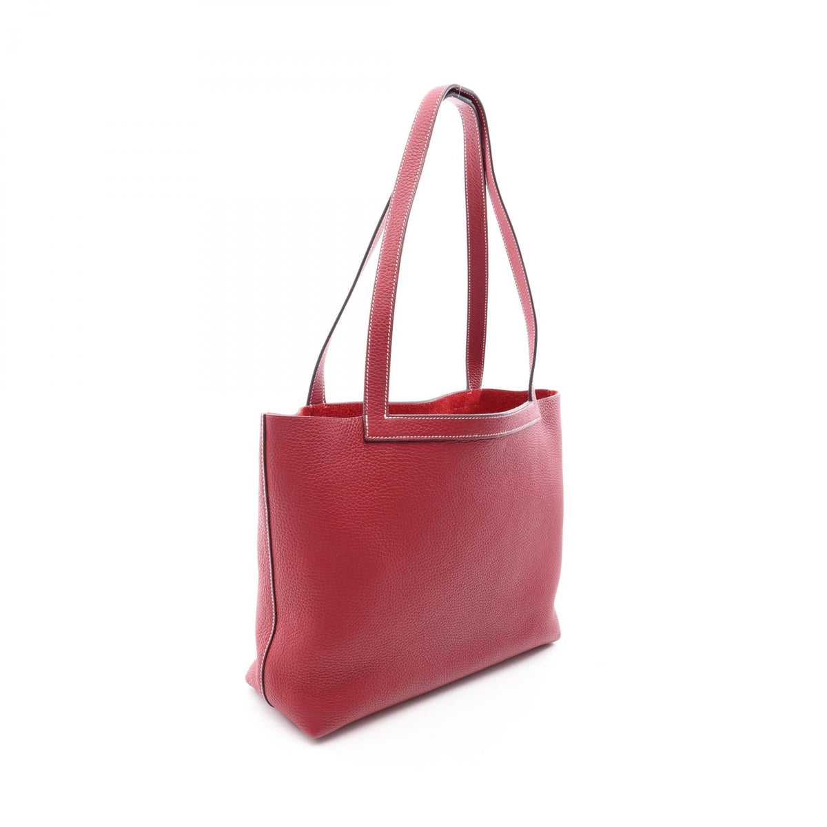 HERMES Cabasselier 31 Tote BagRouge grenat Rouge grenat Red Taurillon Clemence leather Taurillon Clemence 2101219911007