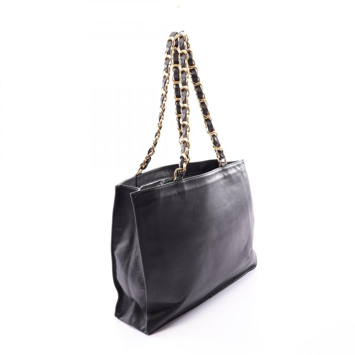 CHANEL Black Deca COCO Mark Lambskin (sheep leather) 2101219908847
