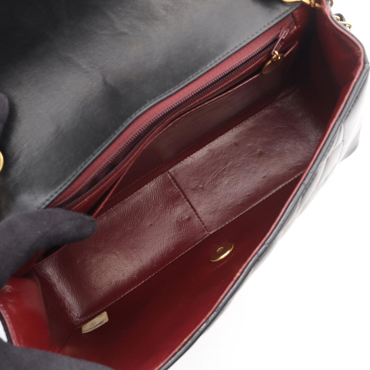 CHANEL Black Matelasse Diana Flap Lambskin (sheep leather) A01165 2101219908977