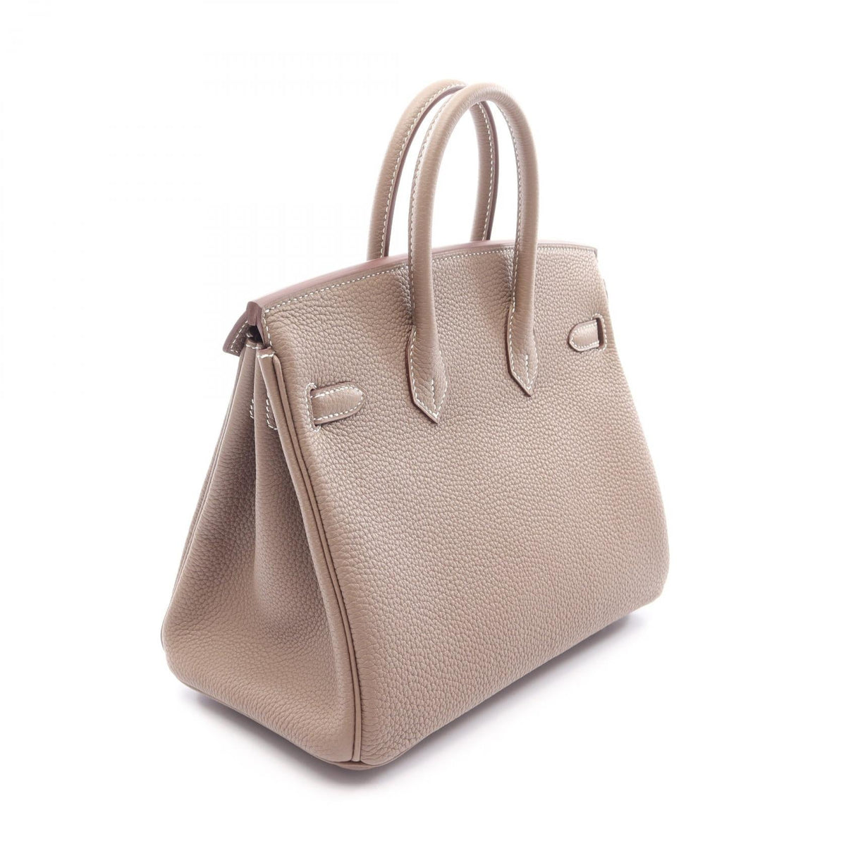 HERMES Birkin 25 Etoupe Gray HandbagEtoupe Grey Etoupe Grey Gray Togo leather leather 2104102512497