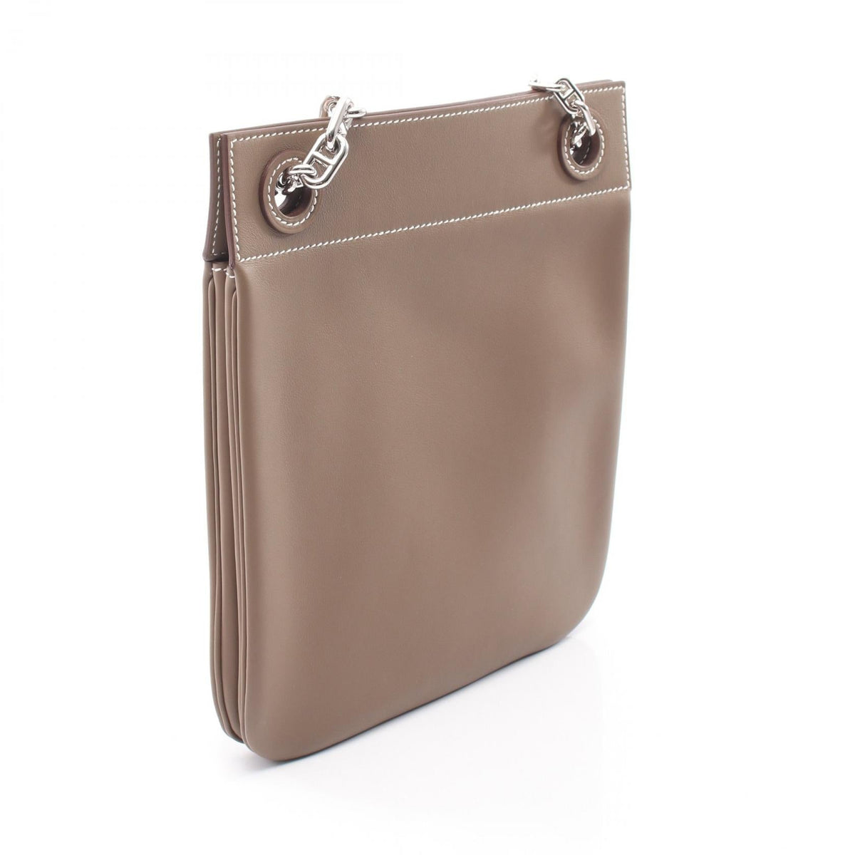 HERMES Posh Cricketis Etoupe Grey 2WAY Shoulder BagEtoupe Grey Etoupe Grey Gray Vaux Swift leather leather 2104102512152