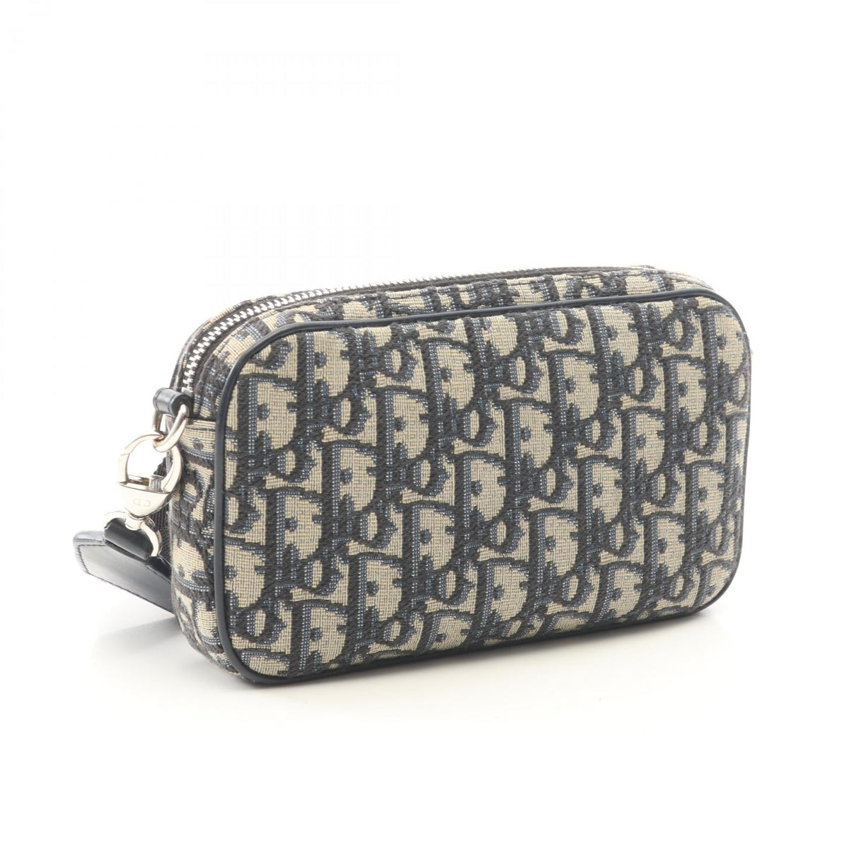 Dior Kids' Multifunction Bag, Small, Oblique Jacquard Shoulder Bag Navy/Beige canvas�leather M9908PTZD_M928 2101219902517
