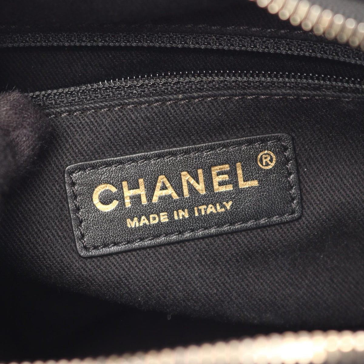 CHANEL Black Matelasse Vanity Bag 2WAY leather 2101219889467