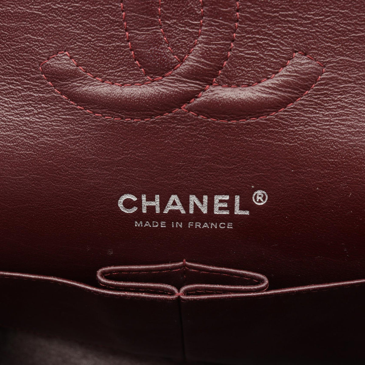CHANEL Black Matelasse W flap Lambskin (sheep leather) 2120300051101