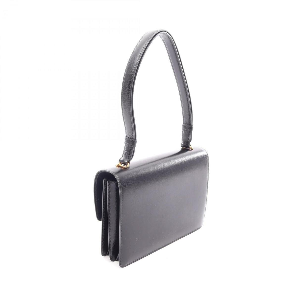 HERMES fonsbell Shoulder Bag Black Box calf leather Calfskin (cowhide) 2101219889399