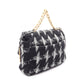 CHANEL Black/White 19 dix-neuf 19 Matelasse Combination Metal Fittings 2WAY Fabric�leather AS1161 2101219889528