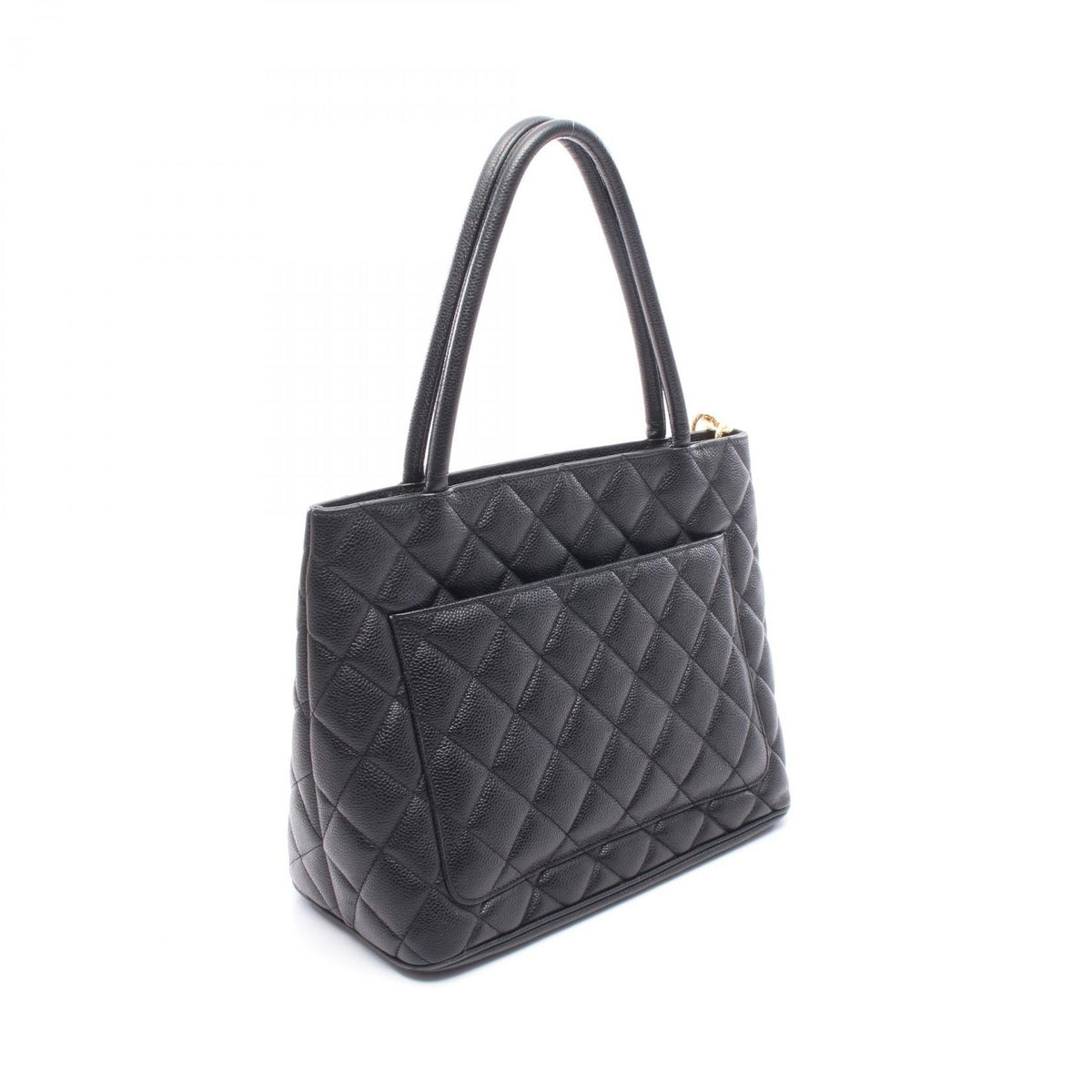 CHANEL Black Medallion tote Calfskin (cowhide) A01804 2101219887814
