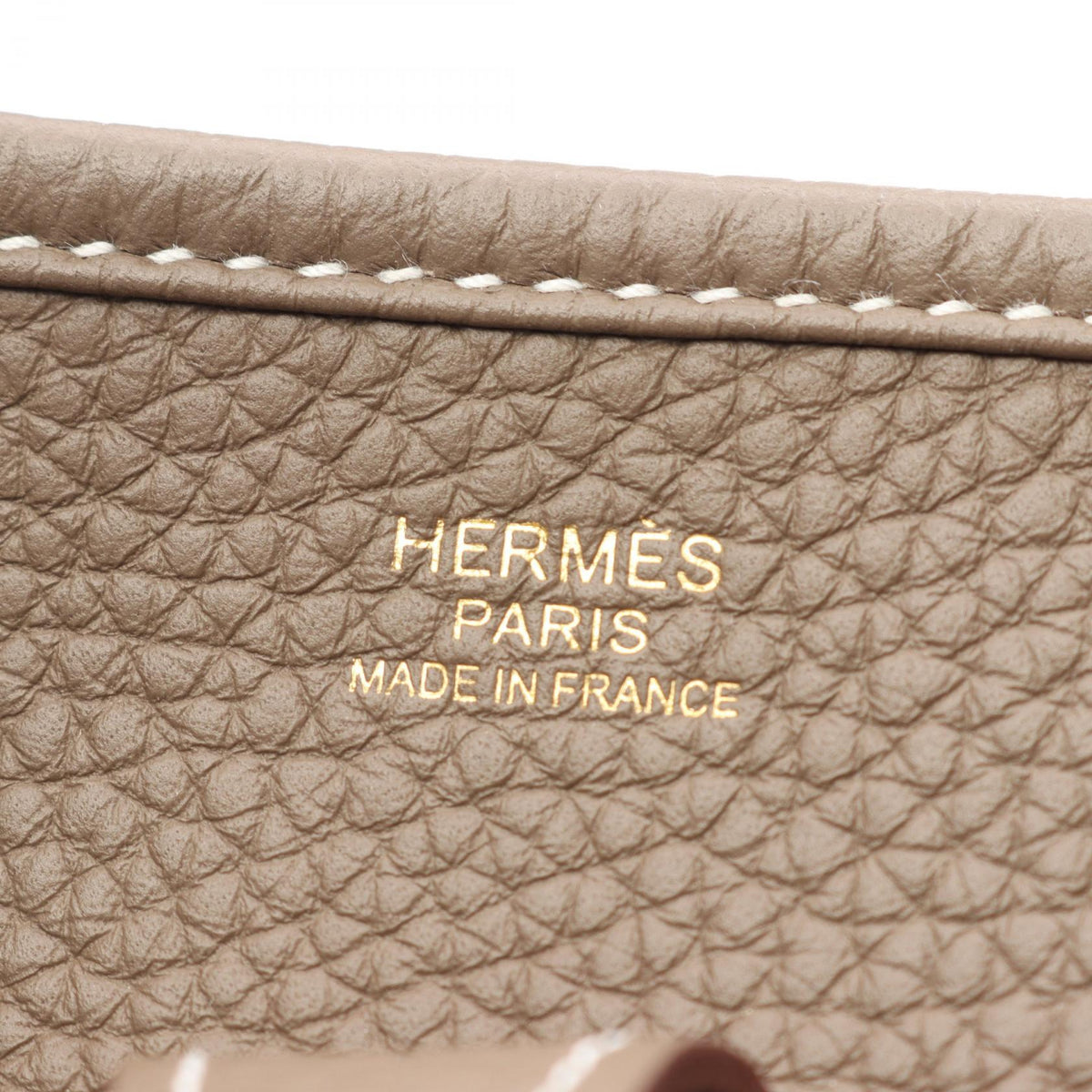 HERMES Evelyne 3 Troyes PM Shoulder BagEtoupe Grey Etoupe Grey Gray Taurillon Clemence leather Taurillon Clemence 2101219887821
