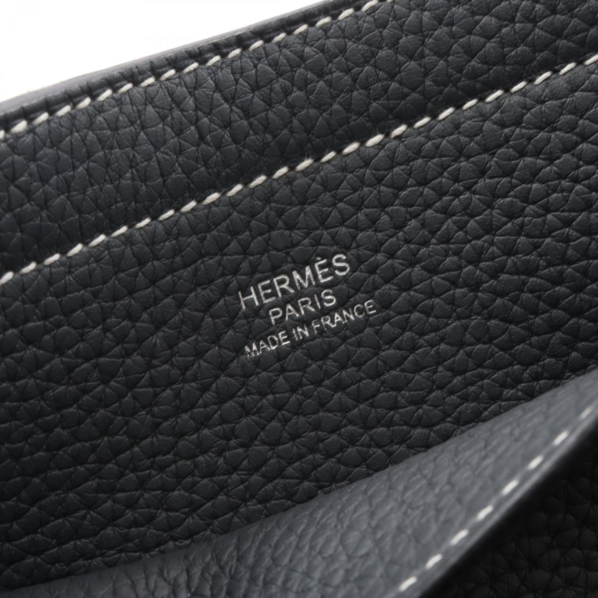 HERMES Cabaserie 31 Gris misty Tote Bag Gray Taurillon Clemence leather 2101219887951