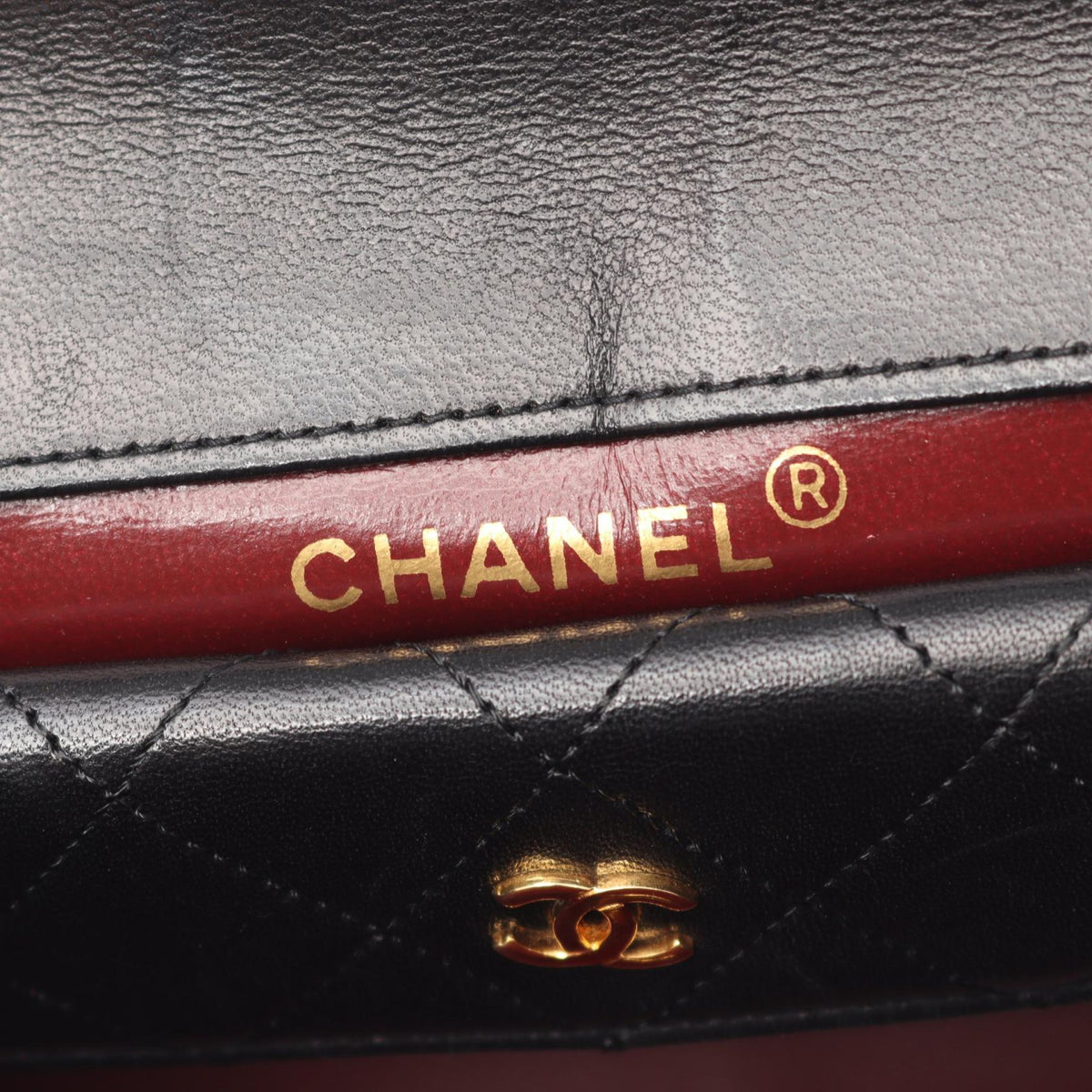 CHANEL Black Matelasse Lambskin (sheep leather) 2101219888095