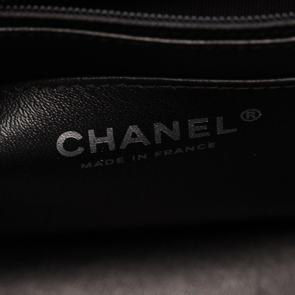 CHANEL Black Chevron V-stitch Mini Black Hardware Lambskin (sheep leather) 2101219888491