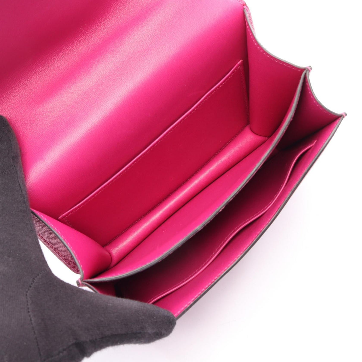 HERMES Constance 3 Mini Rose Purple Shoulder BagRose purple Rose purple Pink Epsom leather 2101219888682