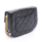 CHANEL Black Matelasse leather AS2484 2106800631036