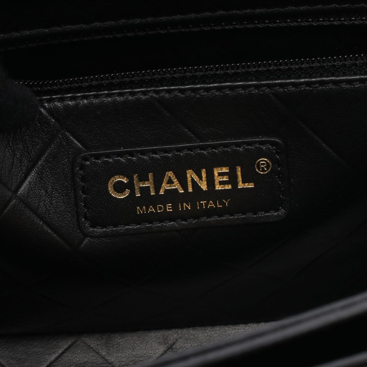 CHANEL Black Matelasse leather AS2484 2106800631036