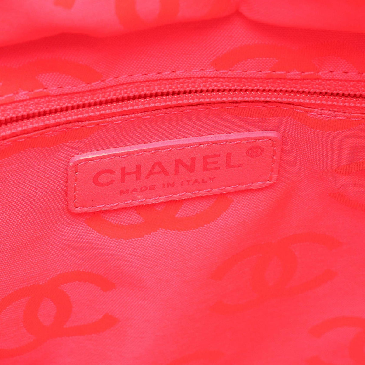 CHANEL Black Cambon line medium leather�Patent leather A25167 2101219887142