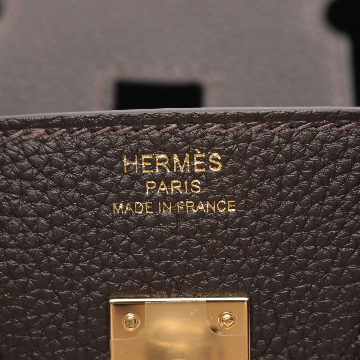 HERMES Birkin 25 Beblanc Handbag Brown Togo leather leather Togo leather 2106800630442