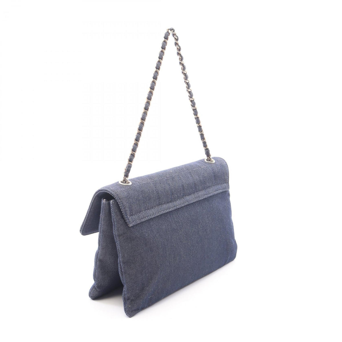 CHANEL Navy Chocolate bar denim 2101219879871