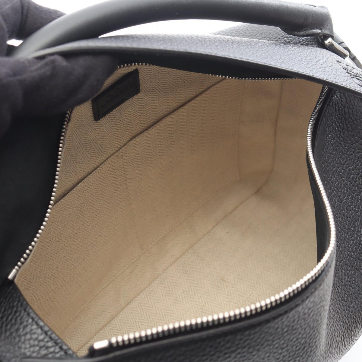 LOEWE Puzzle Edge Large 2WAY Handbag Black leather B510P00X051100 2101219879956