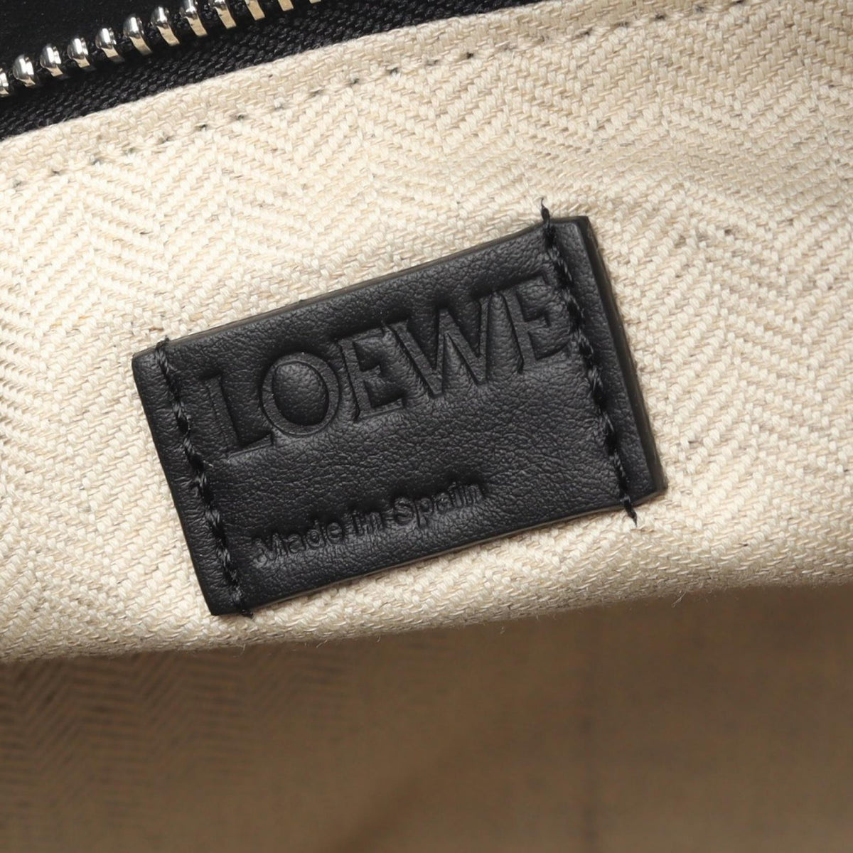 LOEWE Puzzle Edge Large 2WAY Handbag Black leather B510P00X051100 2101219879956