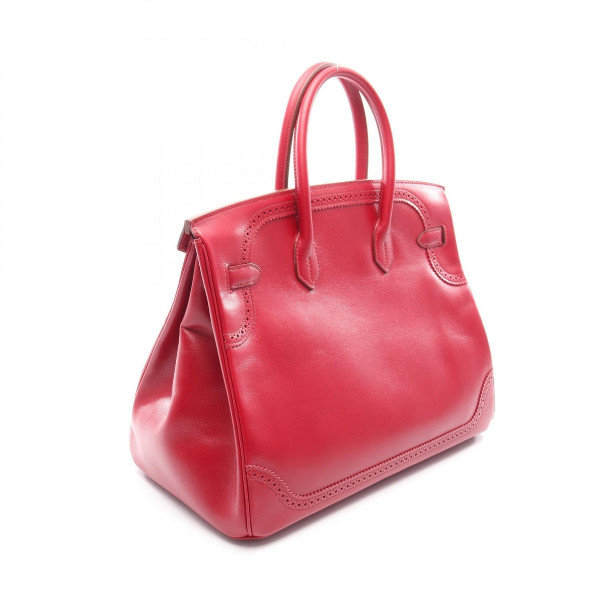 HERMES Birkin 35 Gillies Ruby HandbagRuby Ruby Red Vota De Lacto leather 2118700088780