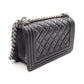 CHANEL Black Boy Chanel Small Lambskin (sheep leather) 2104102531856