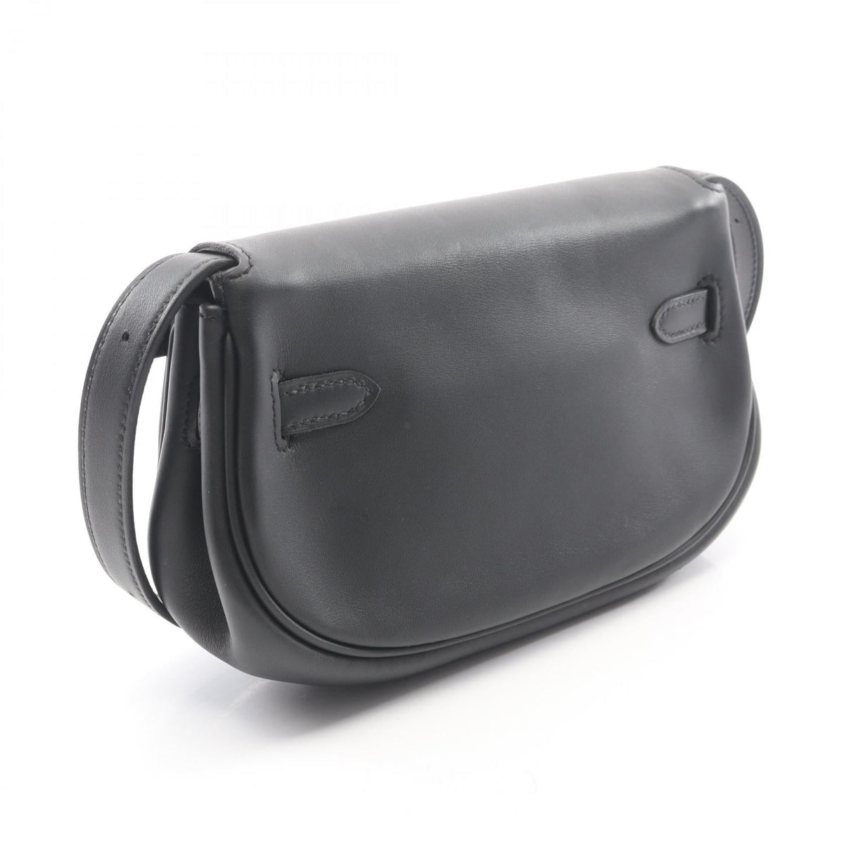HERMES Kelly Move Shoulder Bag Black Vaux Swift leather leather Vaux Swift leather 2104102532129