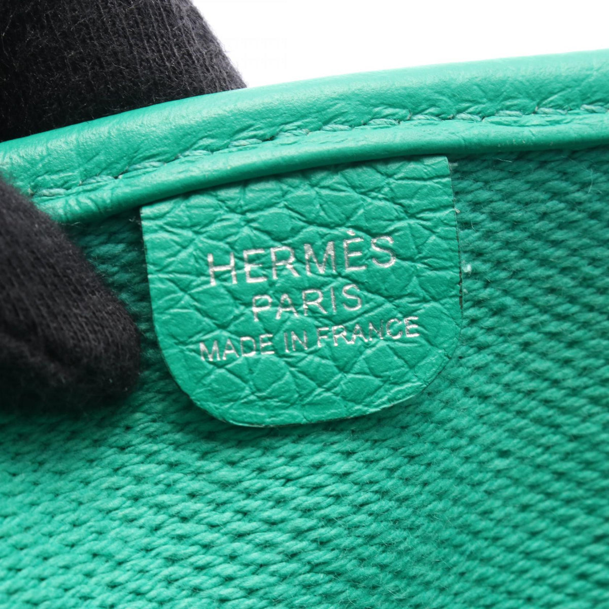 HERMES Evelyne 3 Troyes PM Shoulder BagMenthe Menthe Beige/Green/Ecru Toile H canvas leather Toile H / Taurillon Clemence 2101220097233