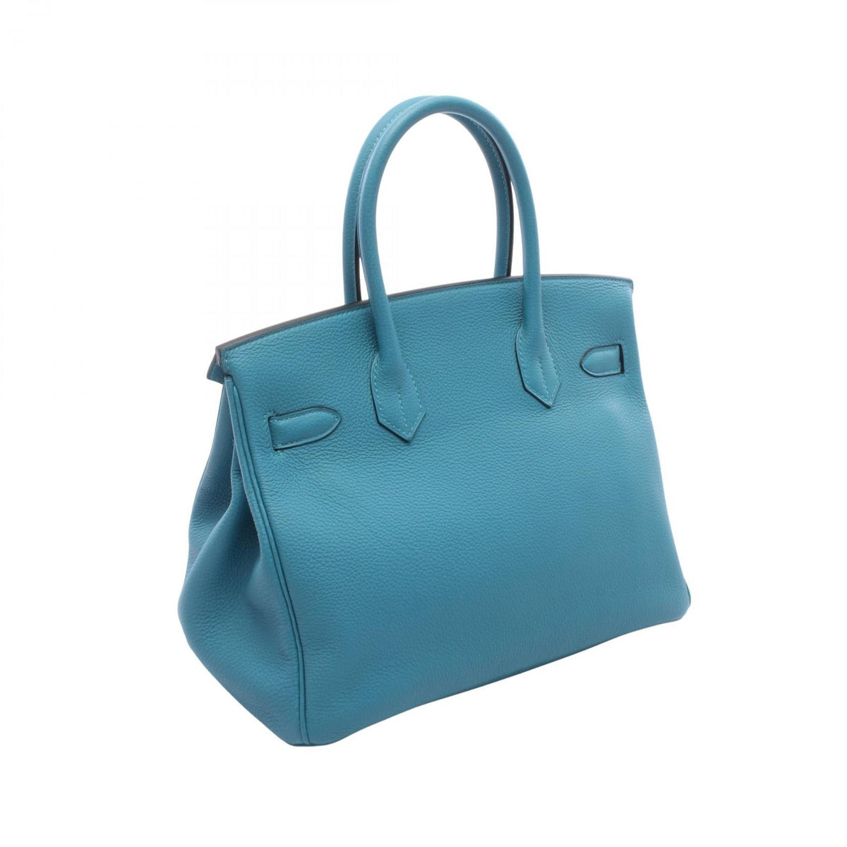 HERMES Birkin 30 HandbagTurquoise Turquoise Blue Togo leather leather Togo leather 2101220097523