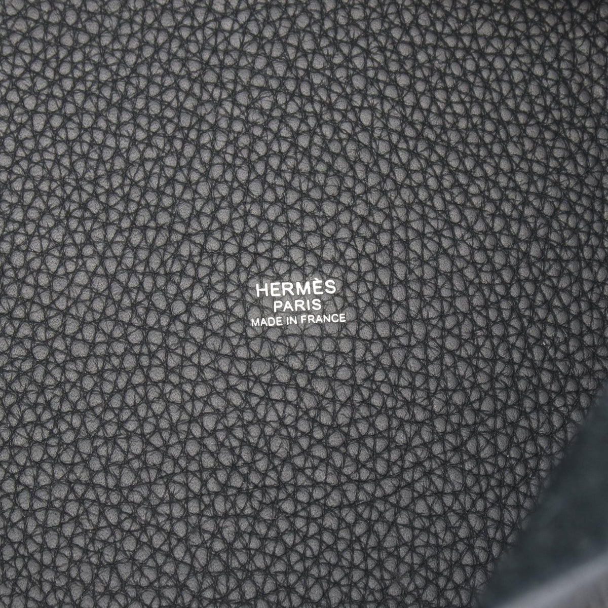 HERMES Picotin Lock MM Handbag Black Taurillon Clemence Other Taurillon Clemence 2101220099442