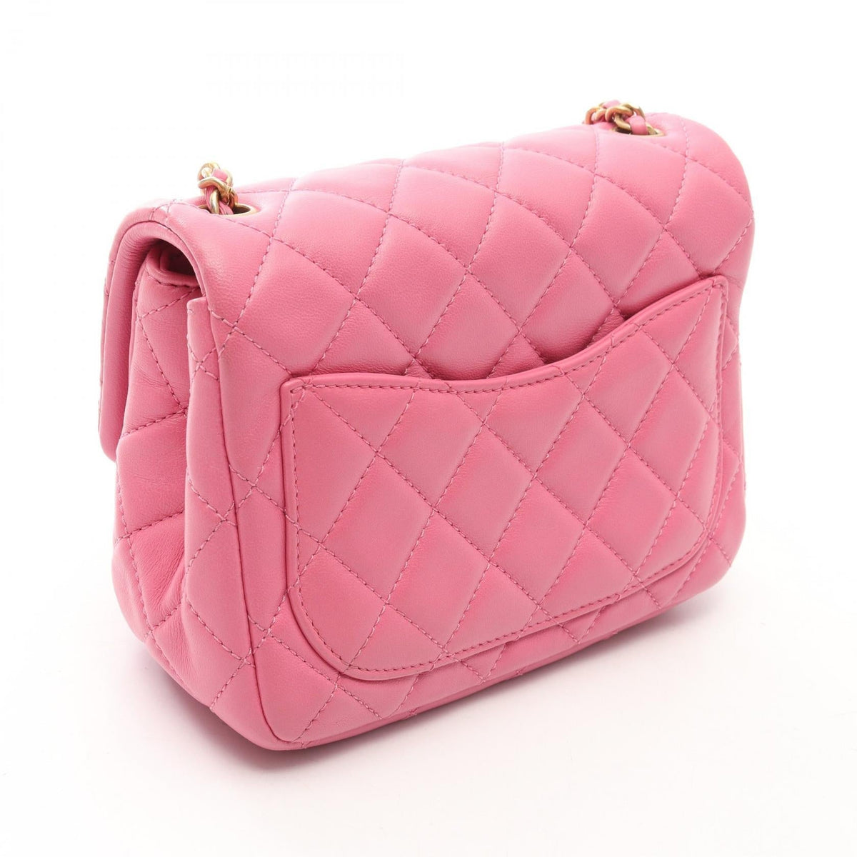 CHANEL Pink Matelasse leather 2101220099794