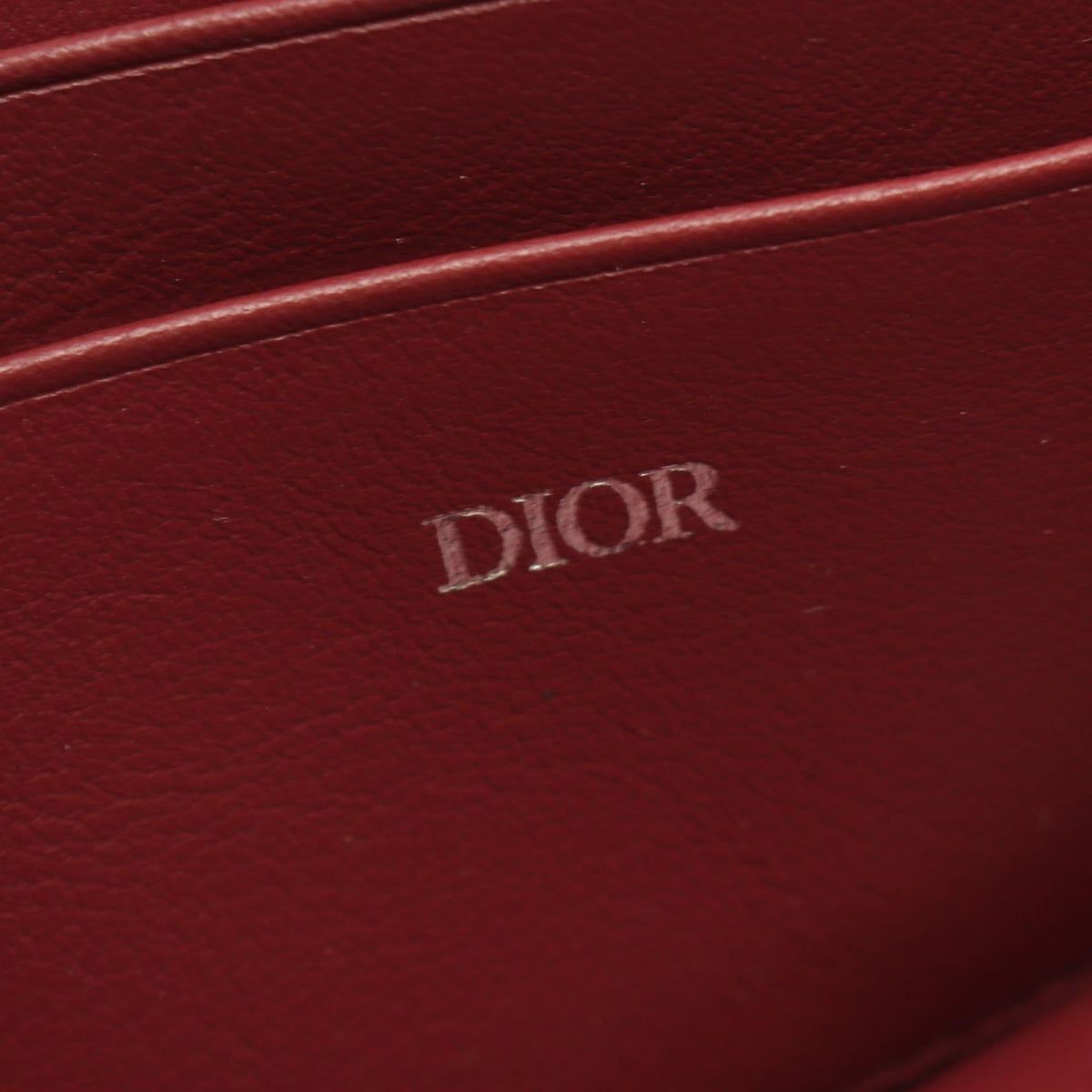 Dior DIOR � RIMOWA Personal Clutch Bag Shoulder Bag Pink/Bordeaux leather�aluminum 2101220104504