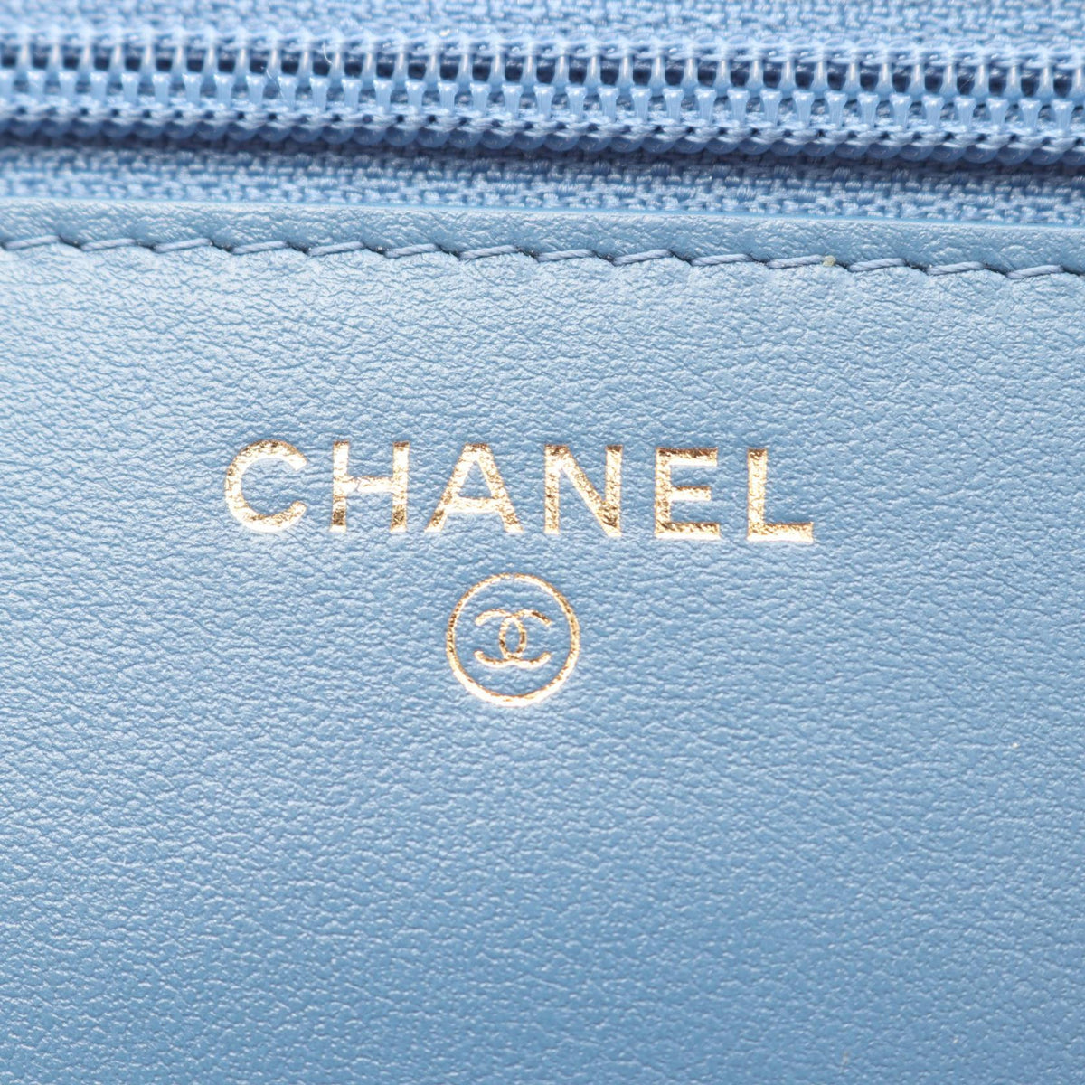 CHANEL Blue Matelasse denim AP1450 2106800640991