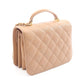 CHANEL Beige Matelasse 2WAY Grained Calfskin leather AS4286 2106800641042