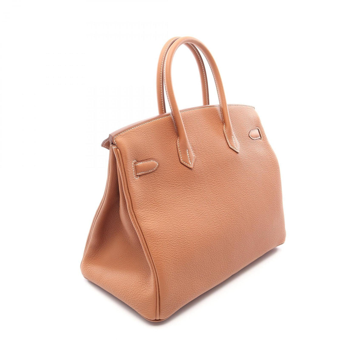 HERMES Birkin 35 HandbagGold Gold Brown Togo leather leather Togo leather 2104102532525