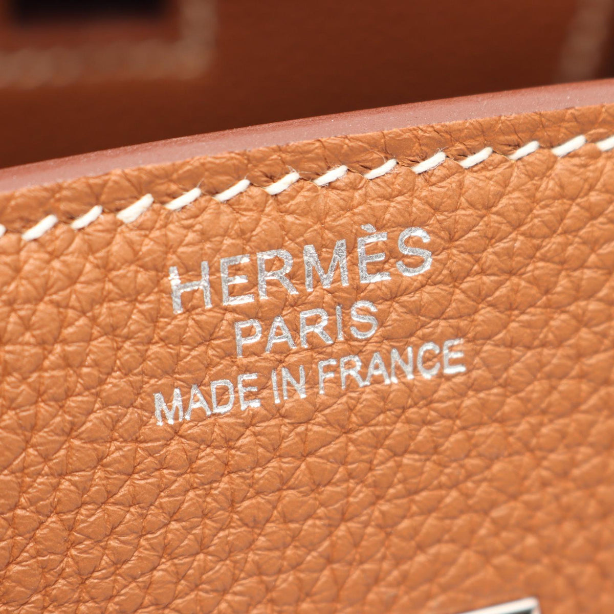 HERMES Birkin 35 HandbagGold Gold Brown Togo leather leather Togo leather 2104102532525