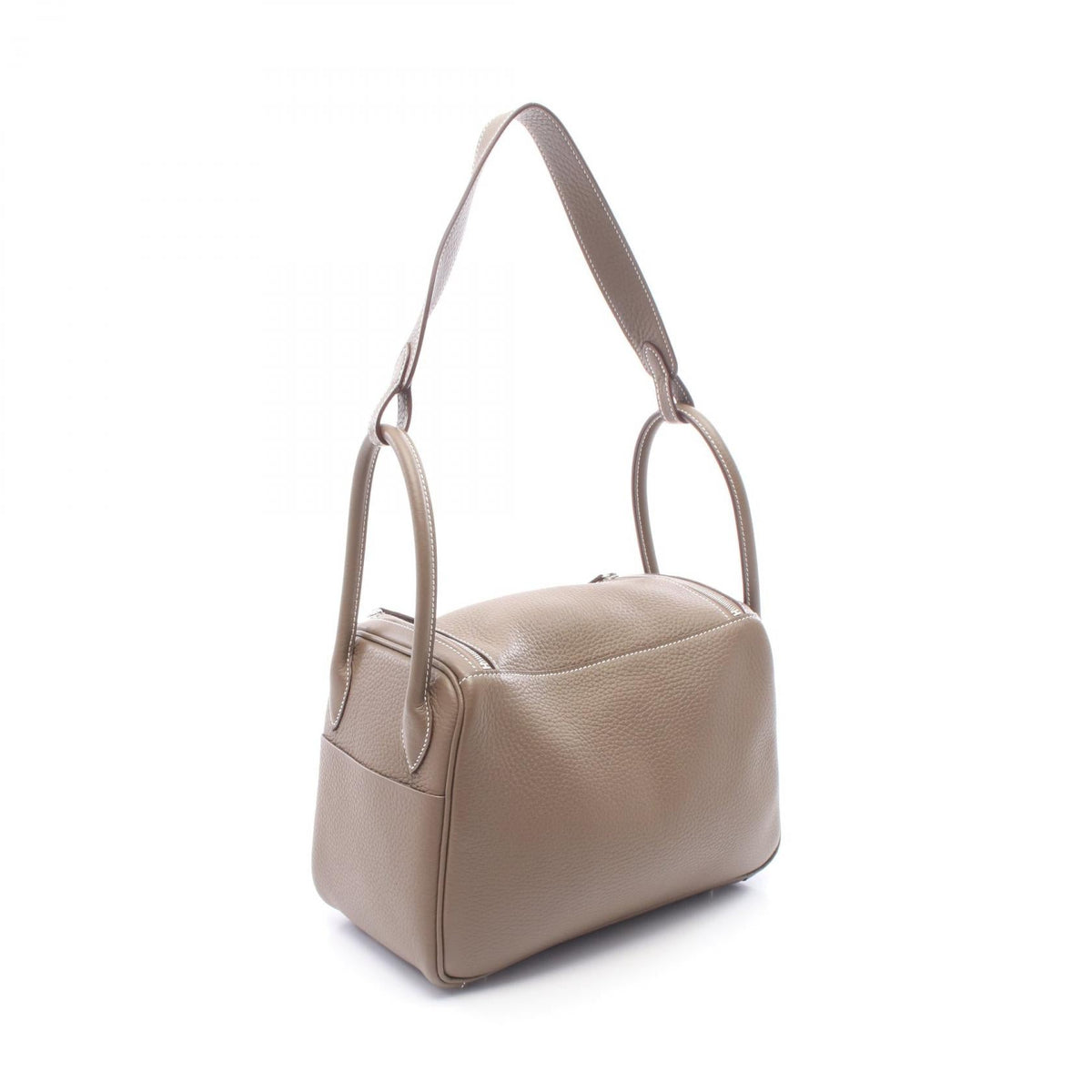 HERMES Lindy 26 Shoulder BagEtoupe Grey Etoupe Grey Gray Taurillon Clemence leather Taurillon Clemence 2104102533539