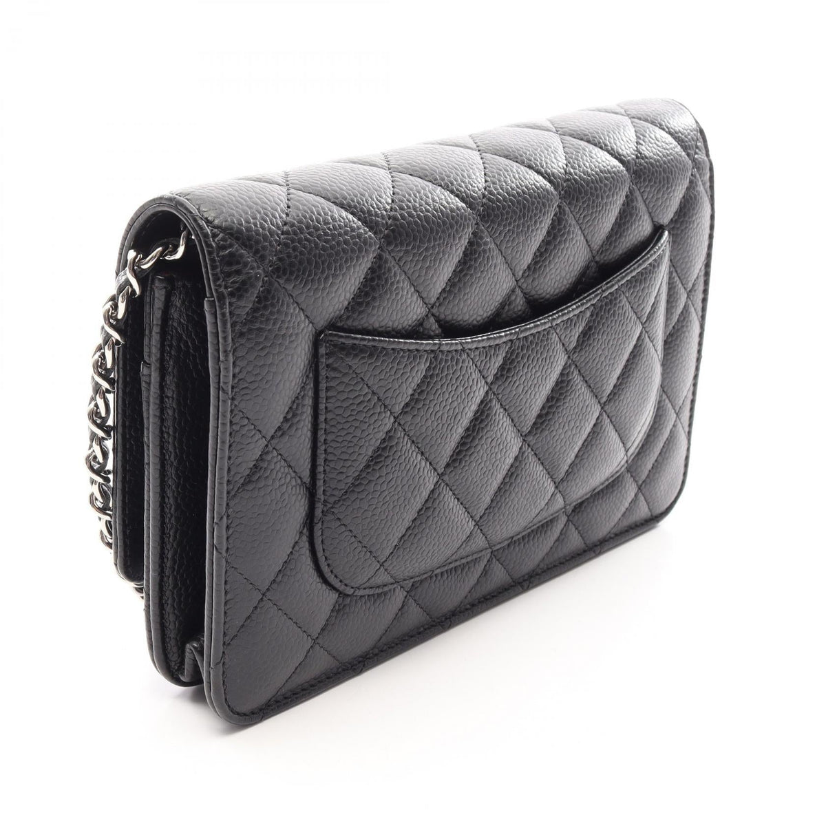 CHANEL Black Matelasse Grained Calfskin leather AP0250 2104102533614