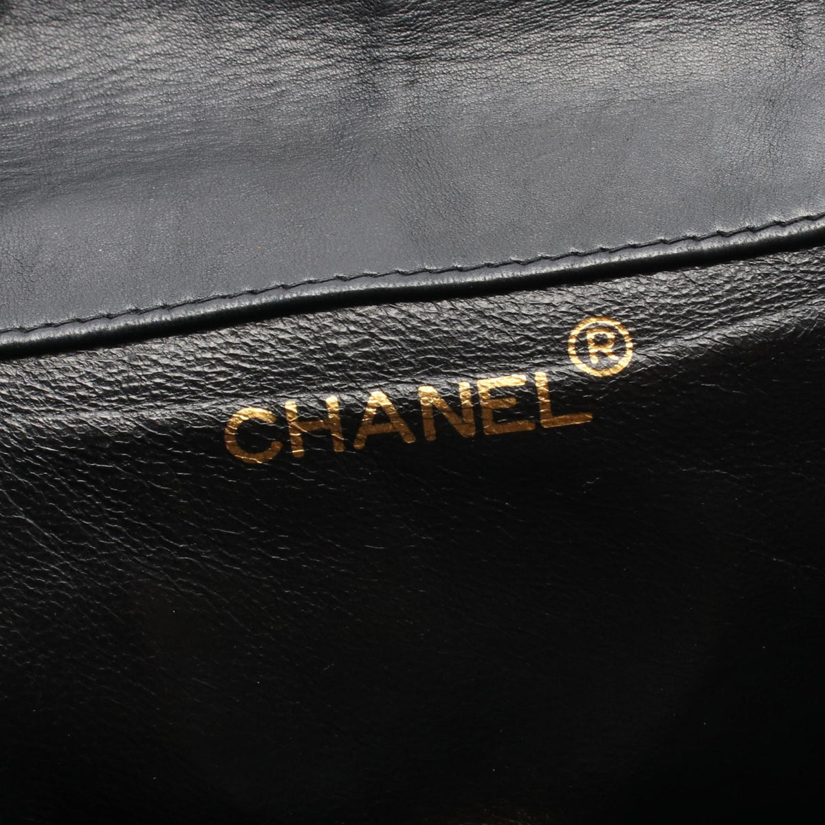 CHANEL Black Matelasse Turn Lock Chain Lambskin (sheep leather) 2101220037871