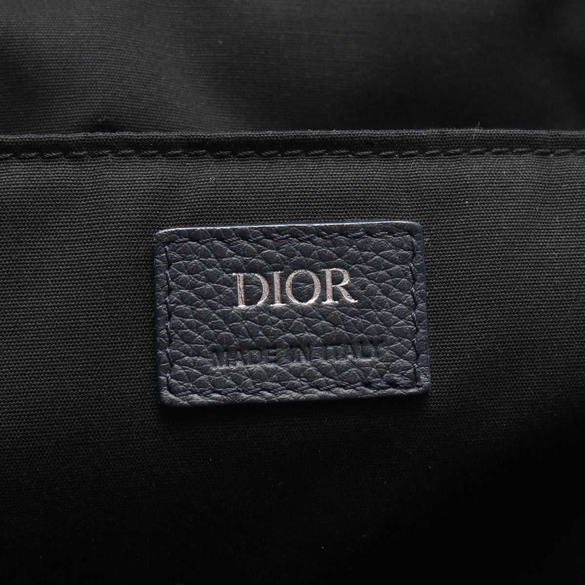Dior DIOR � Shawn Stussy RIDER Rucksack Backpack Navy leather 1ESBA088GDS_H00E 2107601170342