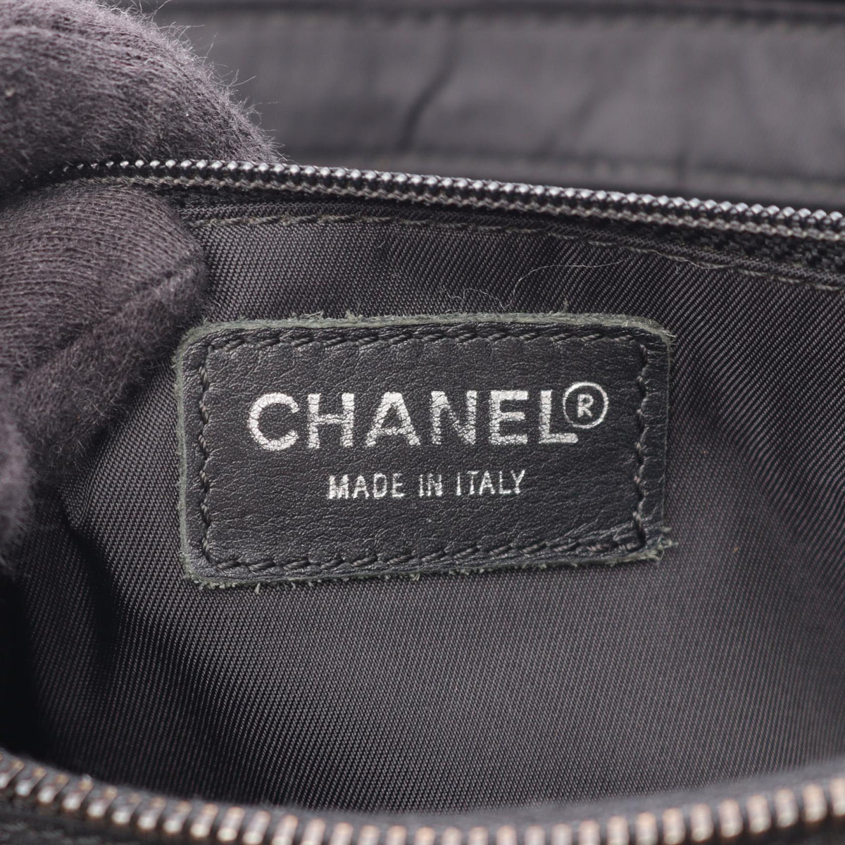 CHANEL Black New Travel Line Backpack leather�Nylon canvas 2101219942094