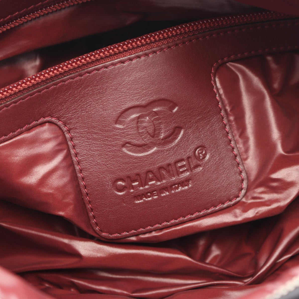 CHANEL Black Cococoon Nylon�leather A48619 2118800165411