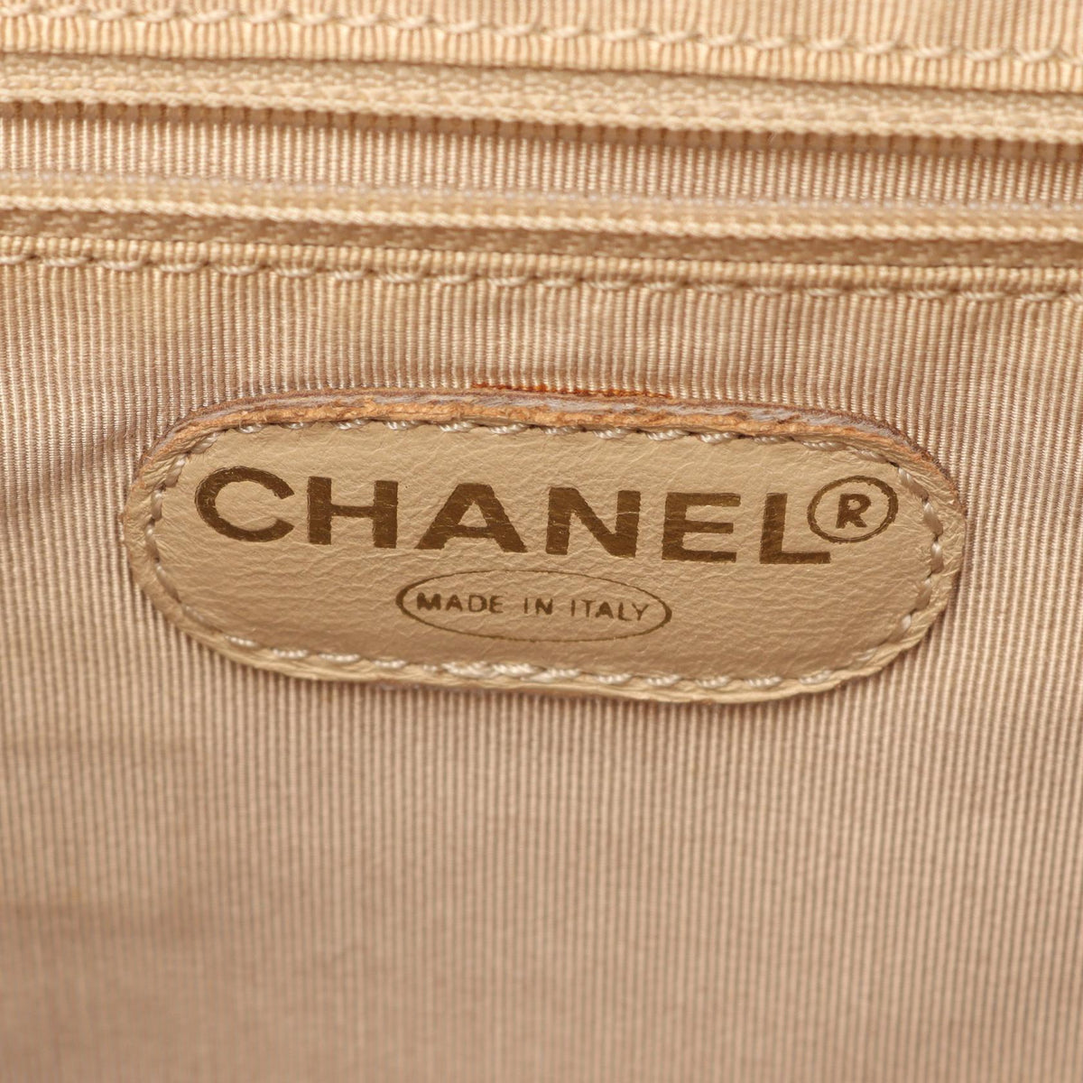CHANEL Beige COCO Mark Grained Calfskin leather 2101219958651