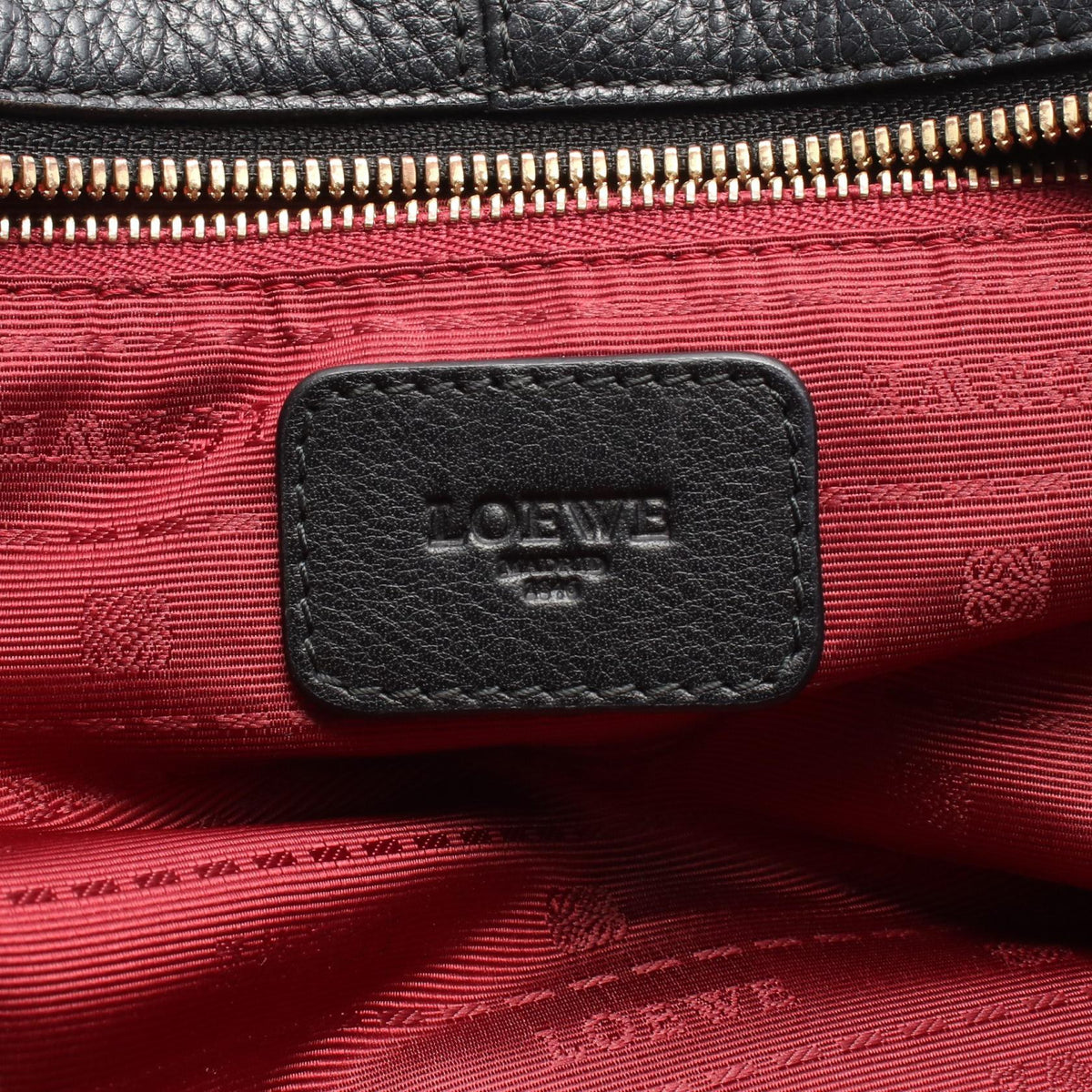 LOEWE Heritage Handbag Black leather 2100301252479