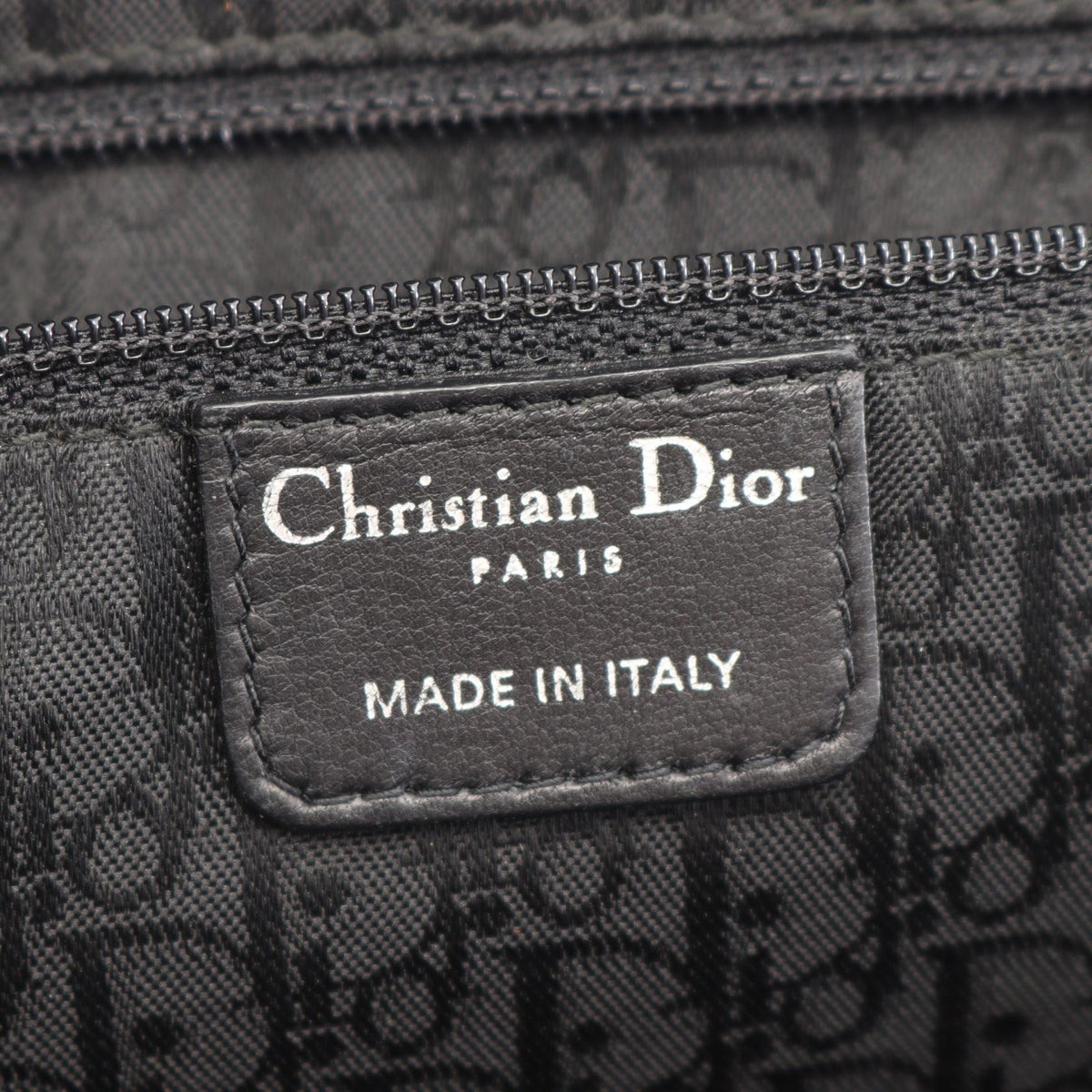 Dior Pliss  Tote Bag Black leather 2101220083304