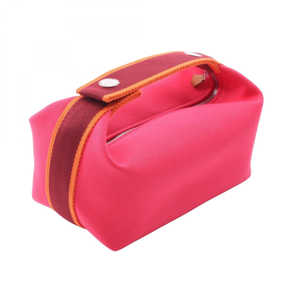 HERMES Bride a BracPM Handbaghibiscus hibiscus Pink/Bordeaux/Orange canvas 2120100031952