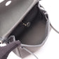 HERMES Airbag Zip Mini Shoulder BagArdoise Ardoise Gray Toile H canvas leather Toile H / Vache leather Hunter 2120900119805