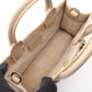 Dior Macro Cannage Book Tote Bag Mini 2WAY Handbag Beige leather S5573OWHP_M51U 2101219901589