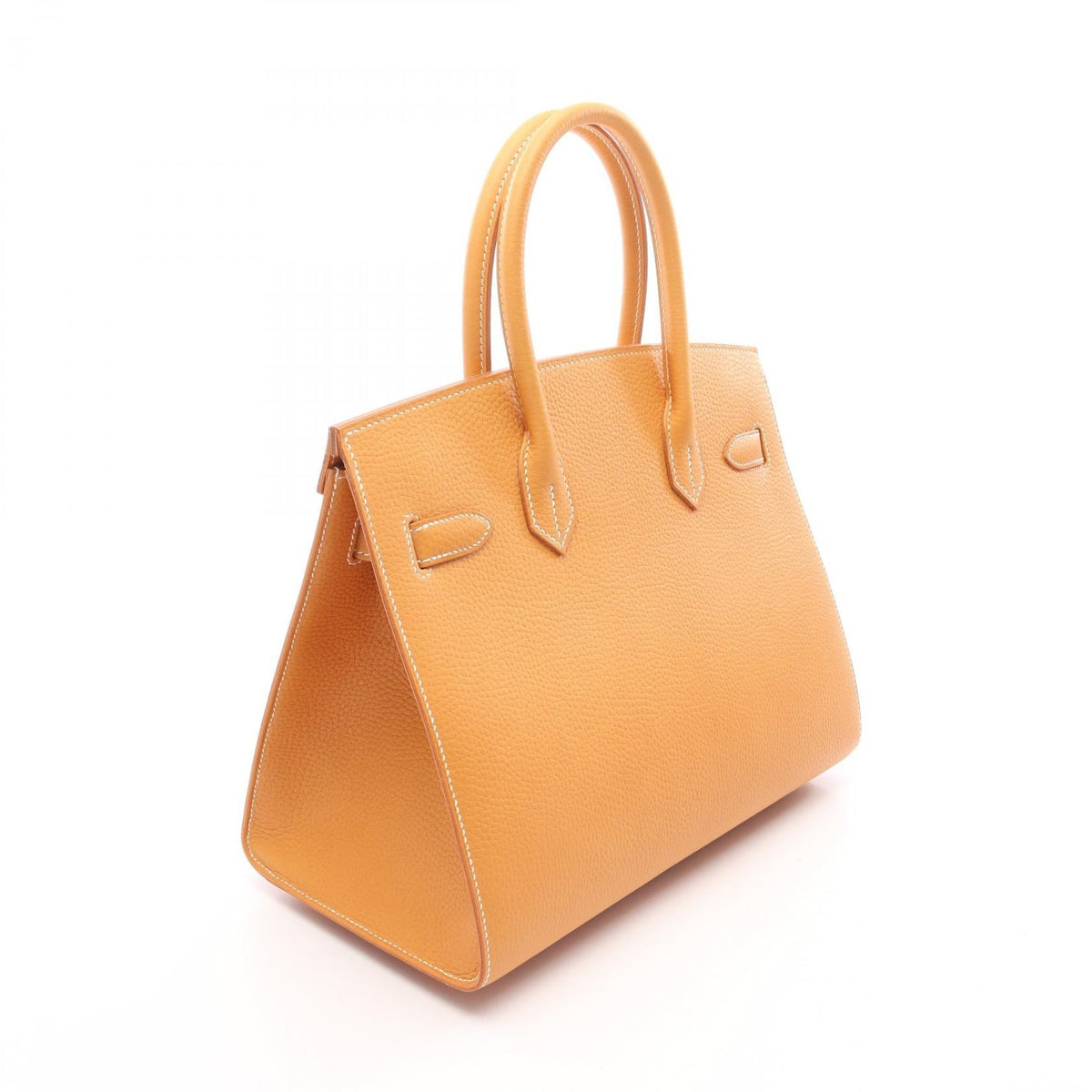 HERMES Birkin 30 Sellier Natural sable Handbag Brown Other Natural Grenade 2107601171271