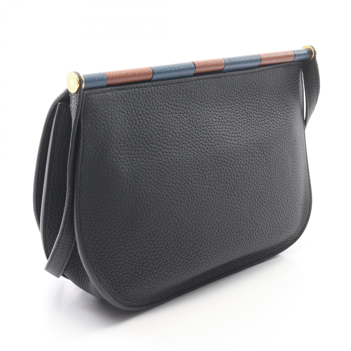 HERMES So Hermes 25 Shoulder Bag Black Togo leather Other Togo leather / Chevre 2104102529068